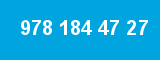 978 184 47 27
